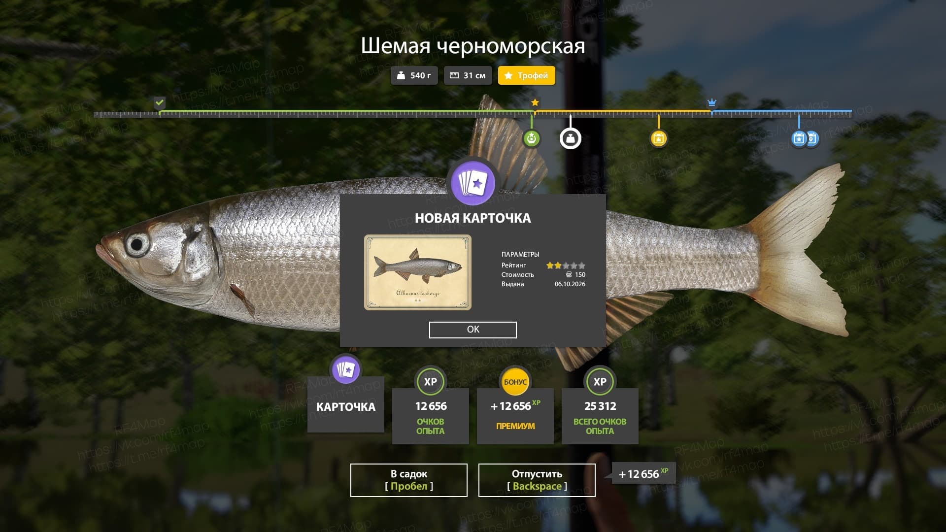 Северский Донец: трофей