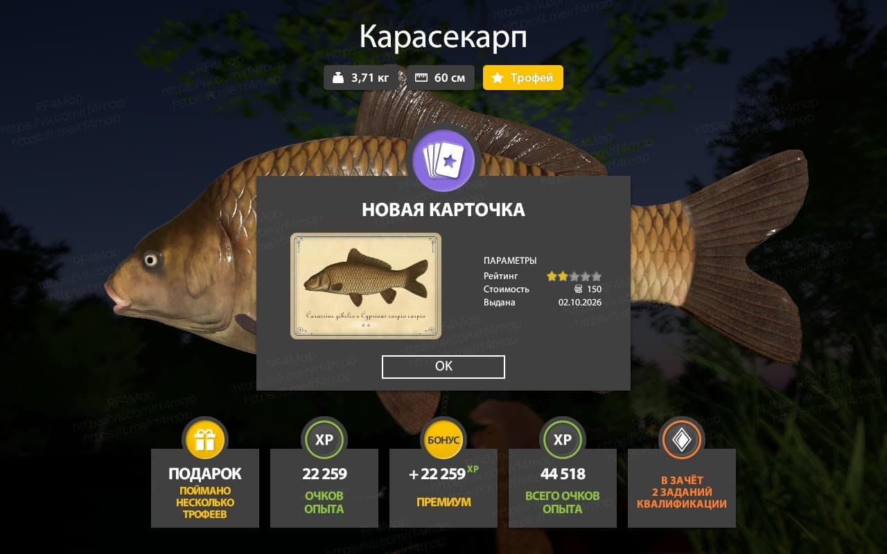 Медное: фарм, трофей
