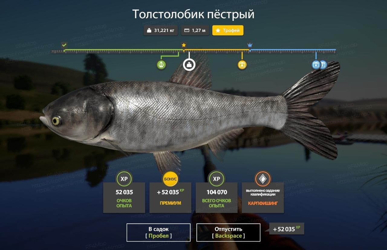 р. Сура: трофей