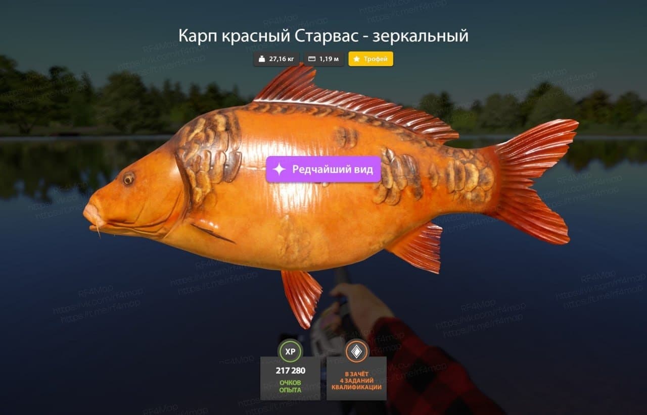 оз. Янтарное: трофей