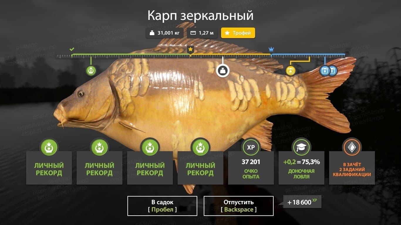 оз. Медвежье: трофей