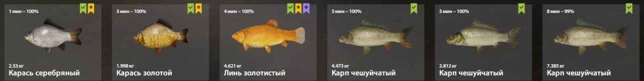 оз. Комариное: трофей