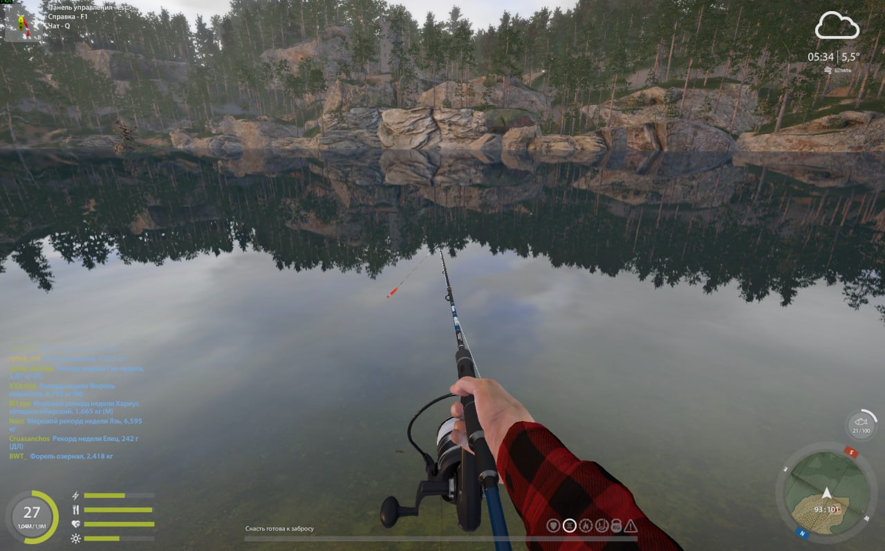 Улов (Голец Куорский) на #задания_rf4map в RF4