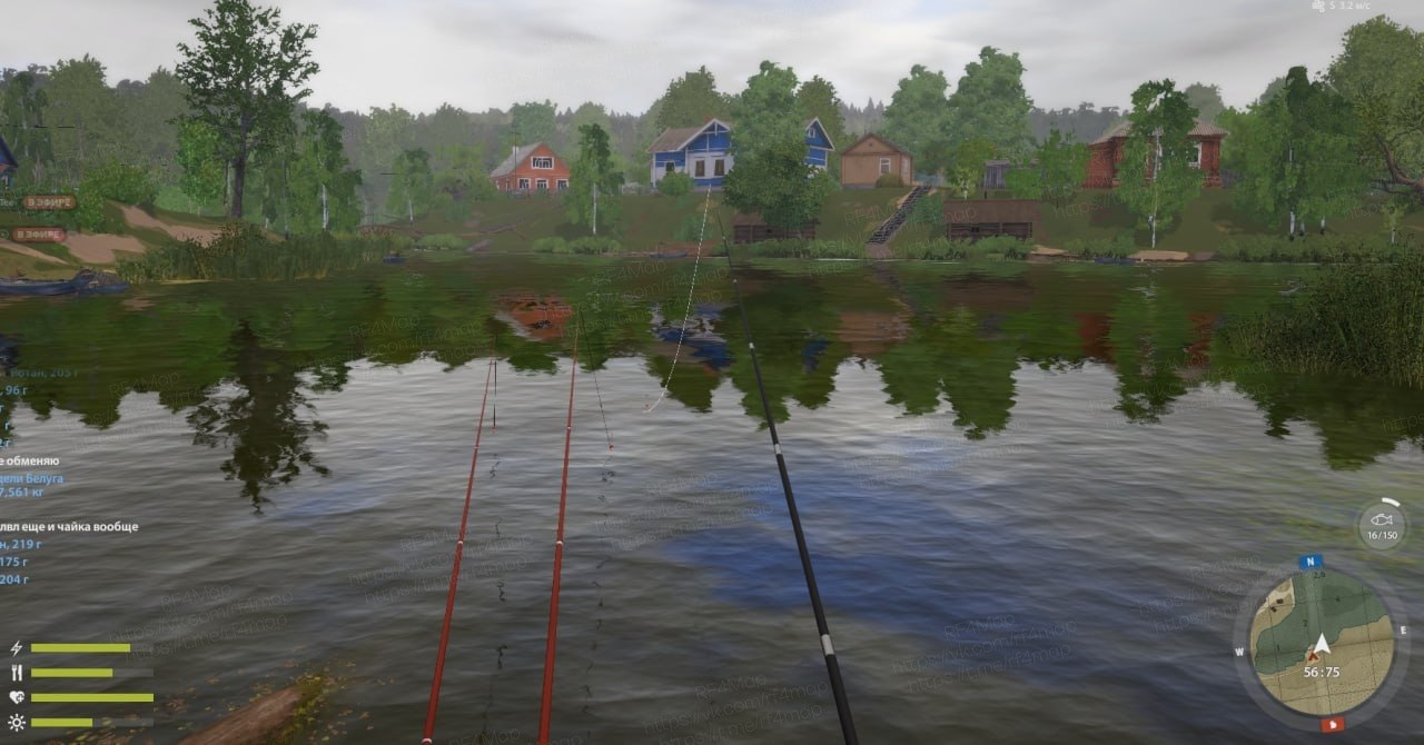 Улов (Разнорыбица, Ротан) на #трофей_rf4map в RF4