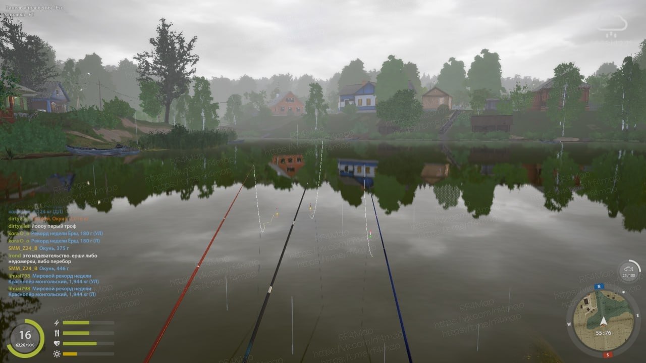 Улов (Ротан) на #трофей_rf4map в RF4