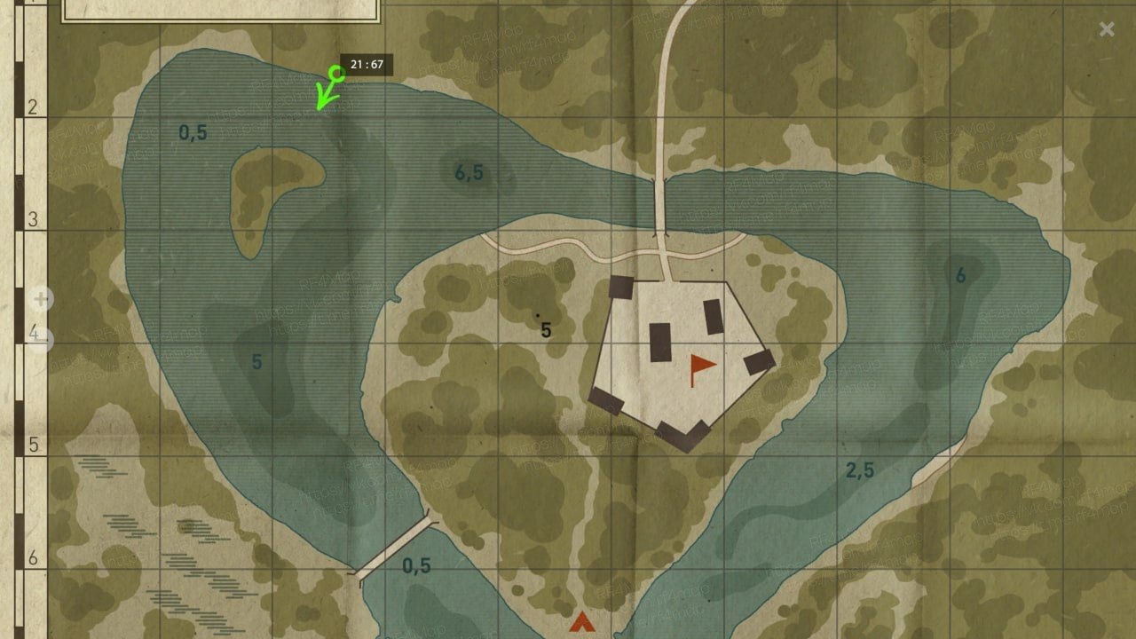 Улов (Амур белый) на трофей в RF4
