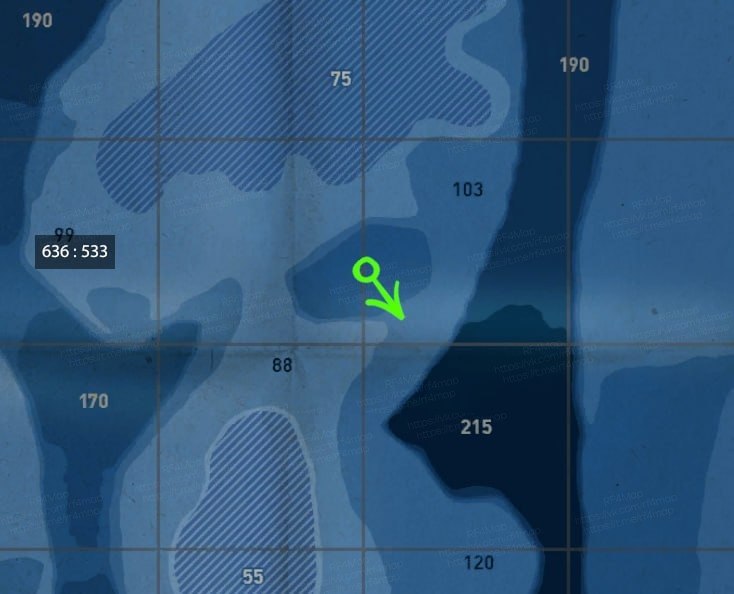 Улов (Зубатка полосатая) на трофей в RF4