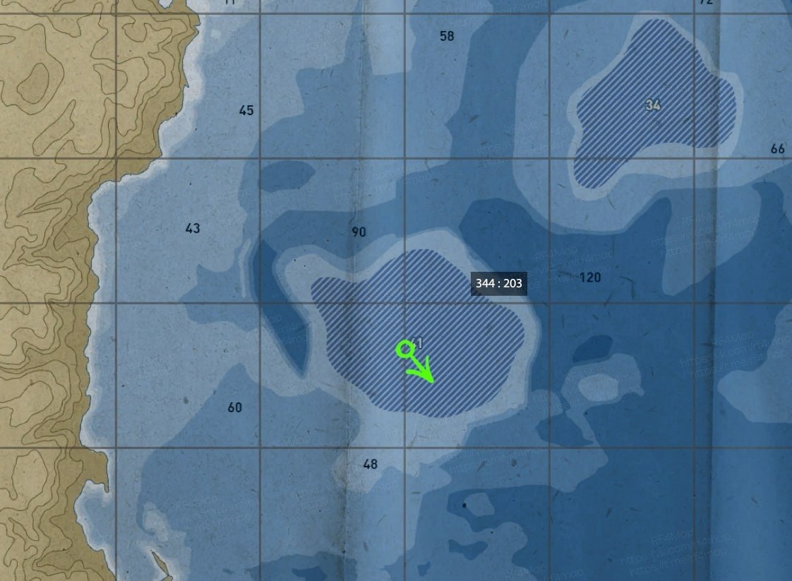 Улов (Акула гренландская полярная) на норвежское в RF4