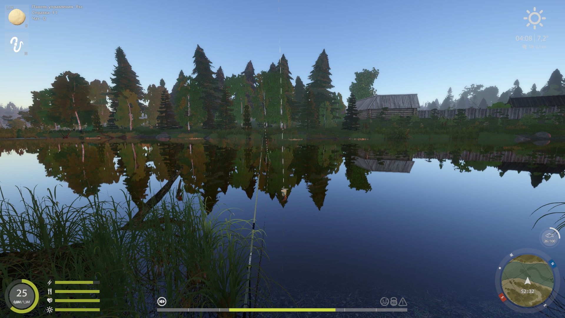 Скриншот точки клева на #трофей_rf4map